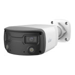 Camera IP seria Colorhunter 4MP, WhiteLight30m, Audio, Alarm,  double lens, PoE, IP 67, IK10 - UNV - imagine 3