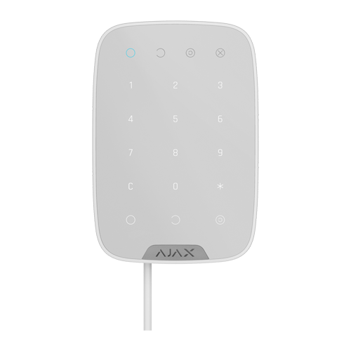 img8661large Tastatura Fibra, cablata, alb - AJAX - imagine 1