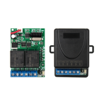 Set radio comanda, 2 relee 433MHz – versiunea 2 - CSAccess CSR-807Y2-2
