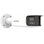 Camera IP 8MP, Panoramica 180A°, LED 40m, Card, AcuSense, PoE, Audio- HikVision DS-2CD2T87G2P-LSU-SL4 - imagine 3