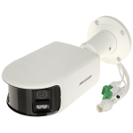 Camera IP 8MP, Panoramica 180A°, LED 40m, Card, AcuSense, PoE, Audio- HikVision DS-2CD2T87G2P-LSU-SL4 - imagine 4