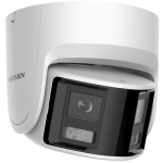 Camera IP panoramica 4MP, Card, AcuSense, LED 30m, 2x2,8mm, PoE - HikVision DS-2CD2347G2P-LSU-SL