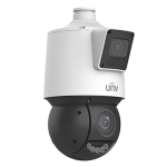 Camera Dual-lens IP, PTZ, 4MP, 25X, IR100m&WL30m, AutoTracking, Audio, Alarm, PoE, IP66 - UNV