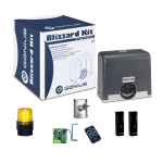 Kit automatizare poarta culisanta BLIZZARD 500KG - GENIUS