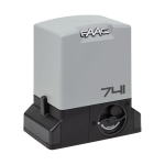 Automatizare 741 E Z16 pentru poarta culisanta 900KG, 230V - FAAC