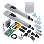 Kit automatizare poarta batanta MASTER 415L, 230V, max. 2 x 3 m - FAAC