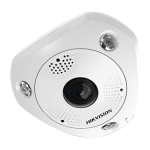 Camera IP Fisheye 6MP Interior, IR 15m, Slot Card, PoE, lentila 1.27mm - HikVision DS-2CD6365G0E-IVS