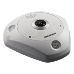 Camera IP Fisheye 6MP Interior, IR 15m, Slot Card, PoE, lentila 1.27mm - HikVision DS-2CD6365G0E-IVS - imagine 2