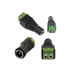 Mufa mama, pentru alimentarea camerelor, cu surub, 12V - OEM VG-DC21M SDC-CAM