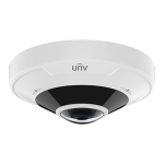 ULTRA-HD, FISHEYE - Camera IP 12 MP, IR15M - 360°, Alarma, Audio, functie Heatmap, PoE, IP67, IK10 - UNV - imagine 2