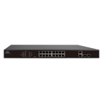 Switch 16 porturi PoE 100Mps, 2 x porturi Combo 1000Mbps - UNV