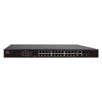 Switch 24 porturi PoE, 2 x porturi Combo 1000Mbps, 370W - UNV