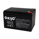 Acumulator AGM 12V, 12Ah, Terminal F2 Cupru - Kijo Battery JS12-12