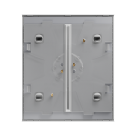 Buton central pentru intrerupator dublu, ALB - AJAX - imagine 2