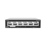 Switch 4 porturi PoE, 2 porturi uplink RJ45 - Uniview NSW2020-6T-POE-IN