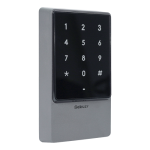 Controler stand-alone cu tastatura touch si cititor card EM 125kHz + Mifare 13.56MHz, carcasa antivandal - SEBURY - imagine 2