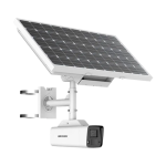 Camera panou solar IP 4MP, 4G, ColorVu LED 30m, Card, Detectie umana - HikVision DS-2XS2T47G1-LDH4G