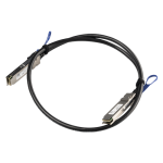 Patch cord FO InfiniBand 1m QSFP+ la QSFP+ / QSFP28 la QSFP28 Negru - MikroTik XQ-DA0001