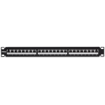 Patch Panel 24 porturi RJ45, Cat6a, Ecranat, 1U - TRENDnet