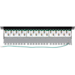 Patch Panel 24 porturi RJ45, Cat6a, Ecranat, 1U - TRENDnet - imagine 6