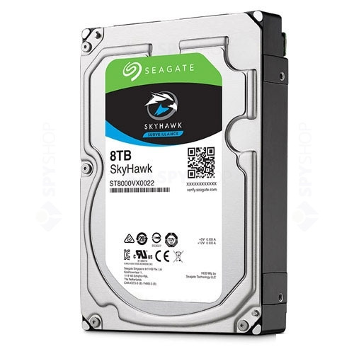 prod_14864_1 Hard Disk 8TB SATA 3.5" SkyHawk Seagate ST8000VE001 pentru supraveghere video 24/7 - imagine 1