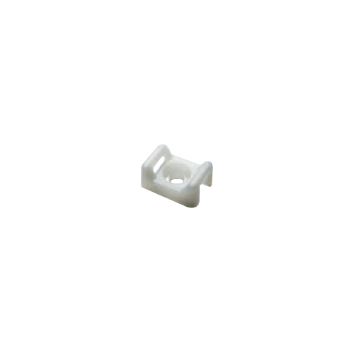 img10028large Suport plastic prindere coliere, ALB, 15x10x7 mm, 100 buc TAC-1-W - imagine 1