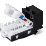 Keystone Jack Cat.6 tool-less, negru - TRENDnet TC-K25C6BK - imagine 2