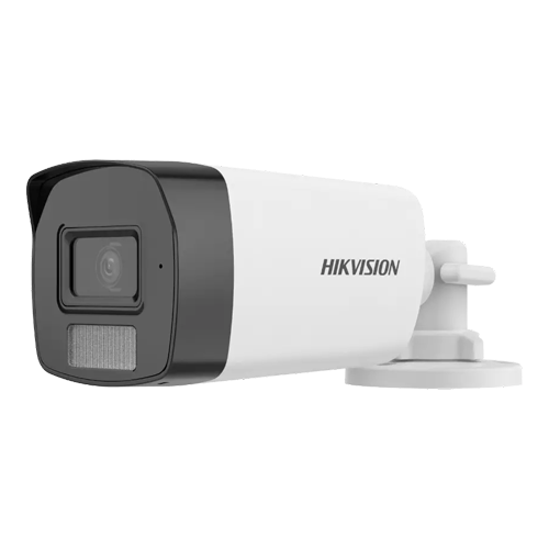 img10136large Dual Light - Camera analog 2MP, lentila 2.8mm, IR 40m, WL 40m, TVI/AHD/CVI/CVBS, Mic. - HIKVISION DS-2CE17D0T-LFS-2.8mm - imagine 1