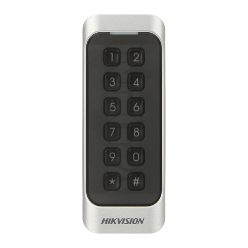 img10251large Cititor card MIFARE 13.56MHz cu tastatura integrata, 32bit - HIKVISION DS-K1107AMK - imagine 1
