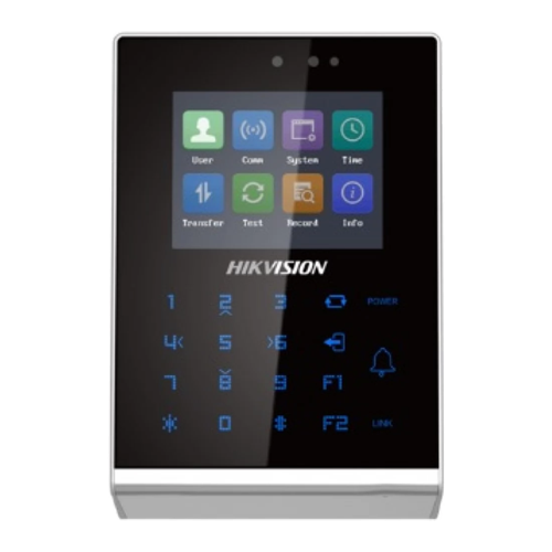 img10266large Controler stand-alone TCP/IP, Wi-Fi cu tastatura si cititor card, ecran LCD color 2.8 inch - HIKVISION DS-K1T105AM - imagine 1