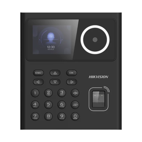 img10290large Terminal standalone control acces cu Recunoastere faciala, Amprenta, Card MIFARE si PIN, camera 2MP, ecran LCD color 2.4 inch - HIKVISION DS-K1T320MFWX - imagine 1
