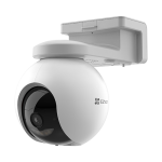 Camera IP Pan&Tilt EZVIZ de exterior, conectivitate 4G, baterie 10.400 mAh, rezolutie 2K+, Audio bidirectional, GPS, accepta SDcard CS-EB8-4G-2K(Type-C)