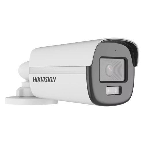img11295large ColorVu, Dual Light - Camera analog 2MP, lentila 2.8mm, IR 40m, WL 40m, TVI/AHD/CVI/CVBS, Mic., IP67 - HIKVISION DS-2CE12DF0T-LFS-2.8mm - imagine 1