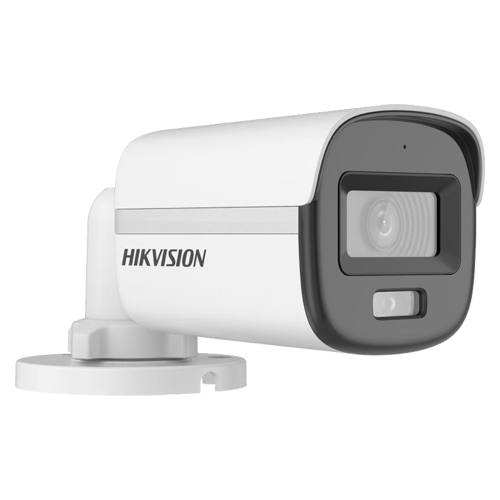img11316large ColorVu, Dual Light -Camera analog 3K, lentila 2.8mm, IR 20m, WL 20m, TVI/AHD/CVI/CVBS, Mic., IP67 - HIKVISION DS-2CE10KF0T-LFS-2.8mm - imagine 1