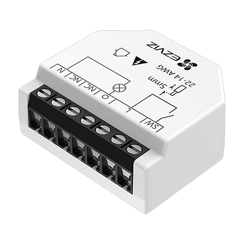 img11492large Releu inteligent Wi-Fi pentru aplicatii Smart Home EZVIZ, 1 canal 250Vc.a. max. 16A CS-T35-R100-W - imagine 1