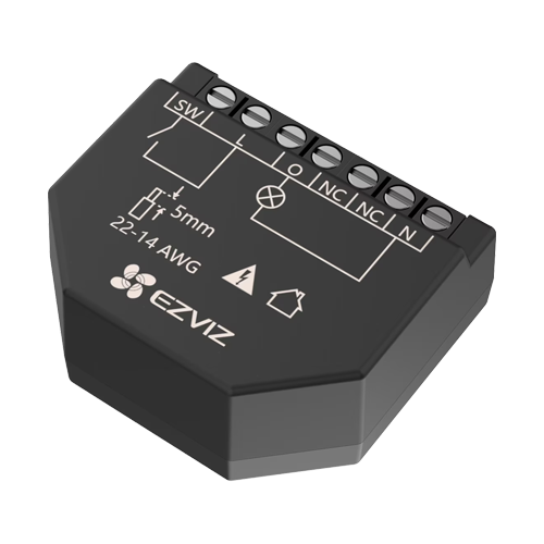 img11498large Releu inteligent Wi-Fi pentru aplicatii Smart Home EZVIZ, 1 canal 250Vc.a. max. 16A CS-T35-R100-WM - imagine 1