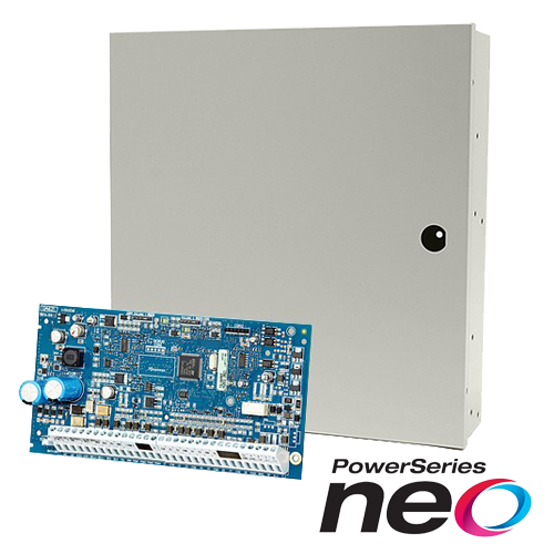 img11756large Centrala SERIA DSC POWER NEO 8 zone extensibila la 64 zone, 8 partitii - DSC HS2064NKE - imagine 1