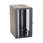 Rack perete 18U 19' 600x450, capacitate incarcare 80 Kg, negru - ASYTECH Networking ASY-18U-6045W - imagine 2