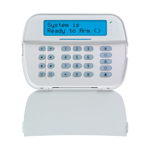 img11870large Tastatura LCD alfanumerica, wireless, 128 zone, cititor proximitate, SERIA PRO - DSC HS2LCDWFPRO8EE3 - imagine 1