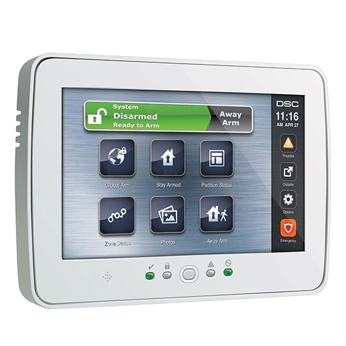 img11903large Tastatura touch screen color 7', 248 zone, alb, EN/RO, SERIA PRO - DSC HS2TCHPROEE1 - imagine 1