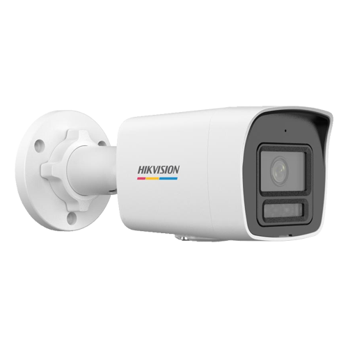 img12461large ColorVu, Dual Light - Camera IP, 2MP, lentila 2.8mm, IR 30m, WL 30m, Mic, PoE - HIKVISION DS-2CD1027G2H-LIU-2.8mm - imagine 1