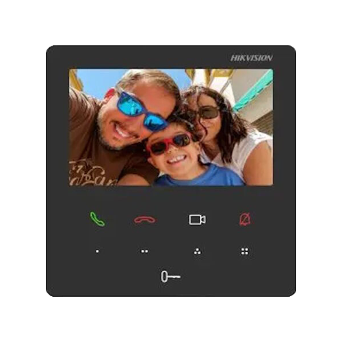 img12533large Monitor videointerfon TCP/IP, TFT LCD 4.3 inch touch screen 9 butoane, PoE, WiFi - HIKVISION DS-KH6110-WE1 - imagine 1