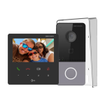 KIT  videointerfon pentru 1 familie, RJ-45 - 10/100, monitor 4.3 inch - HIKVISION DS-KIS606-P