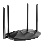 Router WiFi 6, DualBand 2.4Ghz/5GHz 300+1201Mbps, 4x6dBi, 4 porturi Gigabit - TENDA TND-TX2