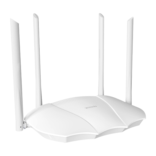 img12890large Router Wi-Fi 6 AX3000, DaulBand2.4/5GHz, 574+2402 Mbps, 4x6dBi, 4 x Gigabit - TENDA TND-TX9 - imagine 1