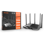 Router Wi-Fi 6e, AX5700 TriBand 2.4/5GHz/6GHz, 861+2402+2402 Mbps,  5x6dBi, 4 x Gigabit - TENDA TND-TX27-PRO - imagine 4