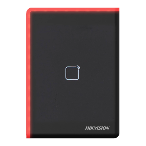 img12971large Cititor de proximitate, card M1, Desfire, Felica, Wiegand 26/34 - HIKVISION DS-K1108AD - imagine 1