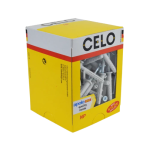 Diblu rapid cu surub 6x80 NP (50 buc.) - CELO 9680NP - imagine 2