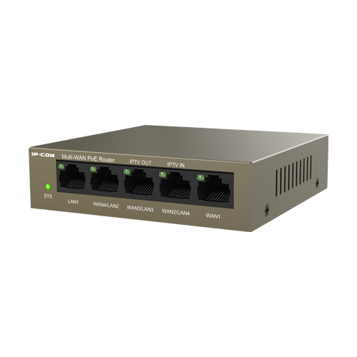 img13937large Router 4 porturi Gigabit PoE+, 55W, 1 port RJ45 Gigabit, management - IP-COM M20-PoE - imagine 1