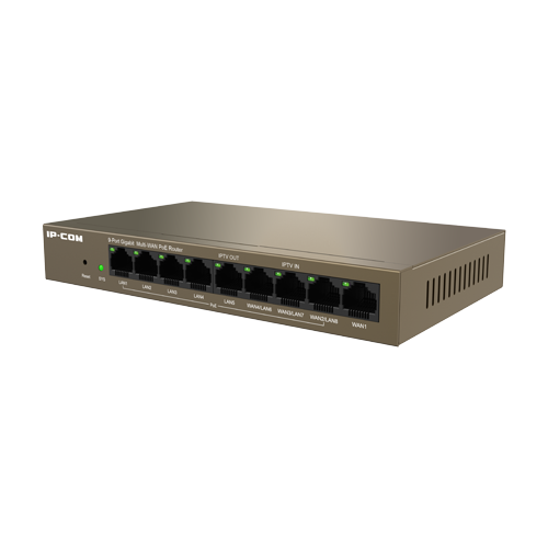 img13949large Router 8 porturi Gigabit PoE+, 95W, 1 port RJ45, Management - IP-COM M20-8G-PoE - imagine 1